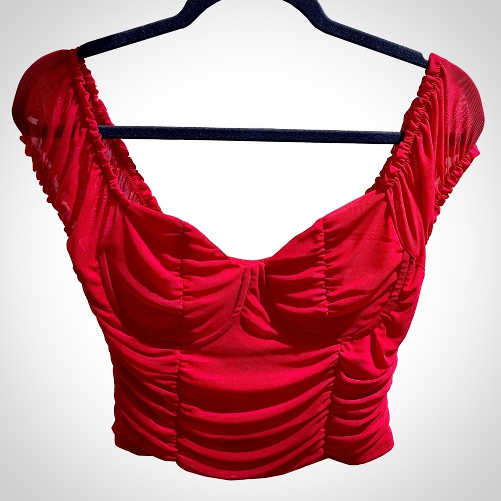 New Red Blouse
